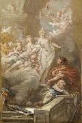 Jean-Baptiste Deshays Pygmalion et Galatee oil painting